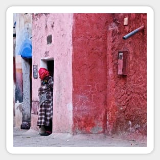 Marrakech - La maison rouge Sticker